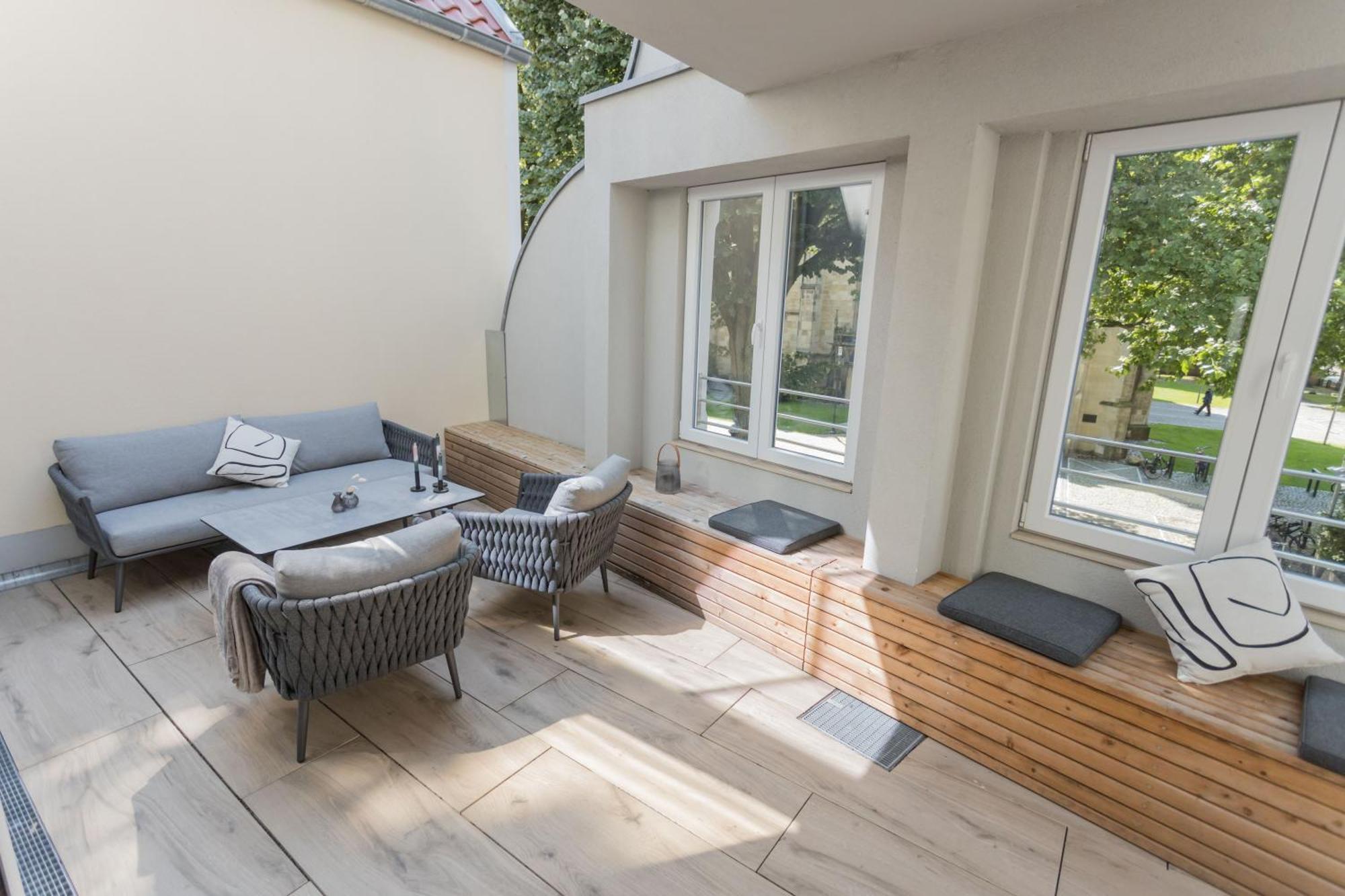 Stilvolles City-Apartment Glocke Ludinghausen Esterno foto